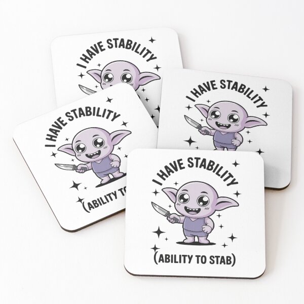 Item preview, i have stability (ability to stab) designed and sold by yinon-h.