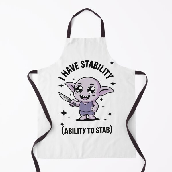 Item preview, i have stability (ability to stab) designed and sold by yinon-h.