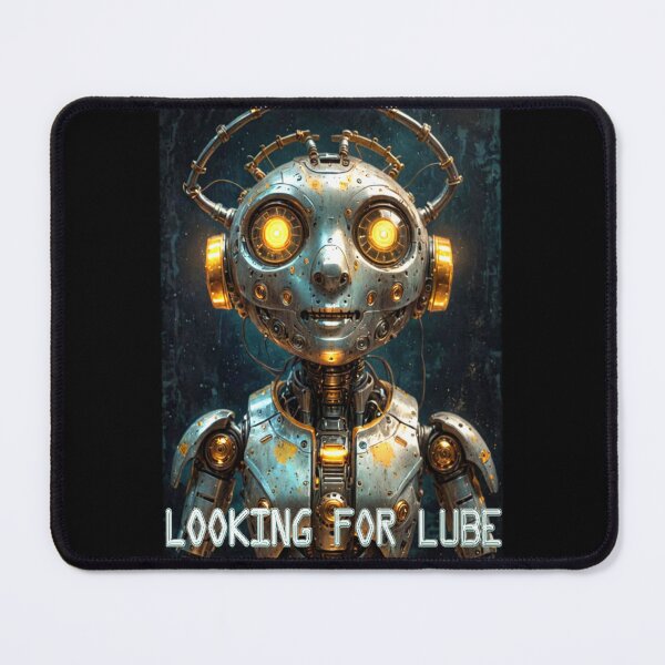 Item preview, Robot Looking for Lube Sci-Fi designed and sold by Static-Fractal.