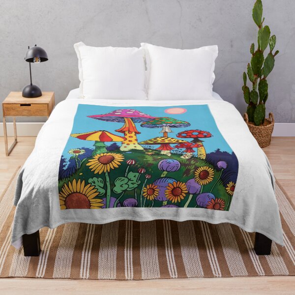 Item preview, Colorful Mushroom Forest designed and sold by xiao xuans.