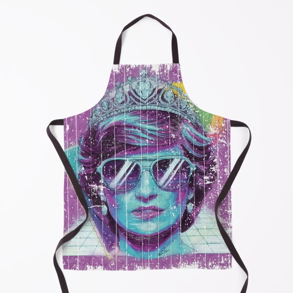 Item preview, 80s Pop Art Princess with Sunglasses | Retro Icon designed and sold by Hen-C-Art.