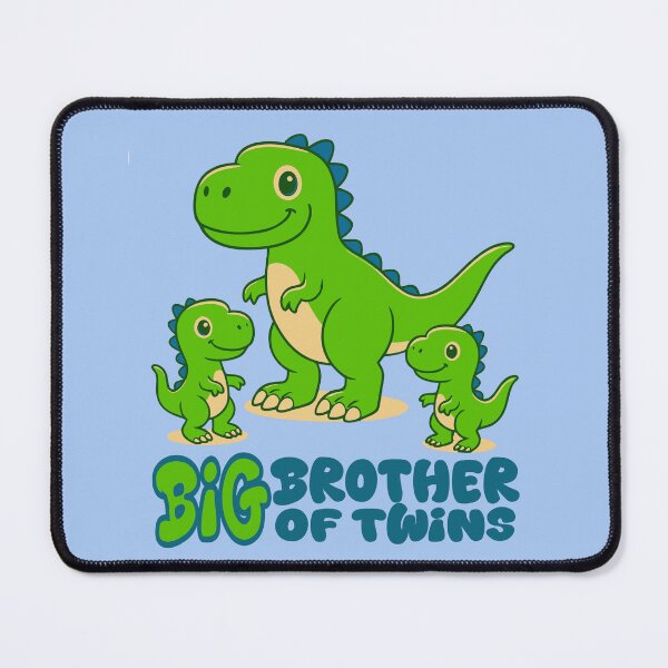 Item preview, Kids I'm Going To Be A Big Brother Of Twins Dino designed and sold by Colorfulman.