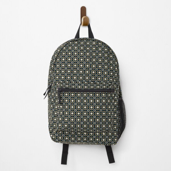Item preview, Golden Ornamental Pattern on Dark Blue designed and sold by Merbuda.
