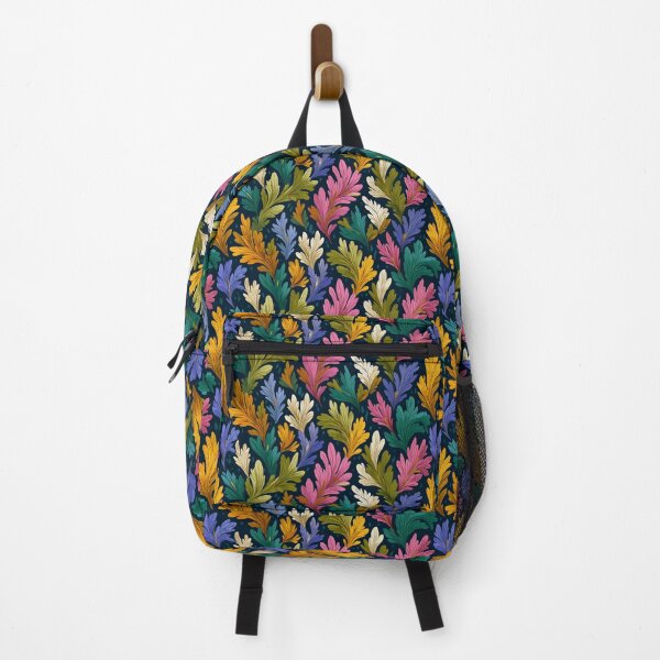 Item preview, Vibrant Tropical Leaf Pattern on Dark Background designed and sold by Art of Ngu.