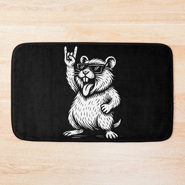 Item preview, Metal Music Rock Musik Hamster Heavy Metal designed and sold by LuminOrb.