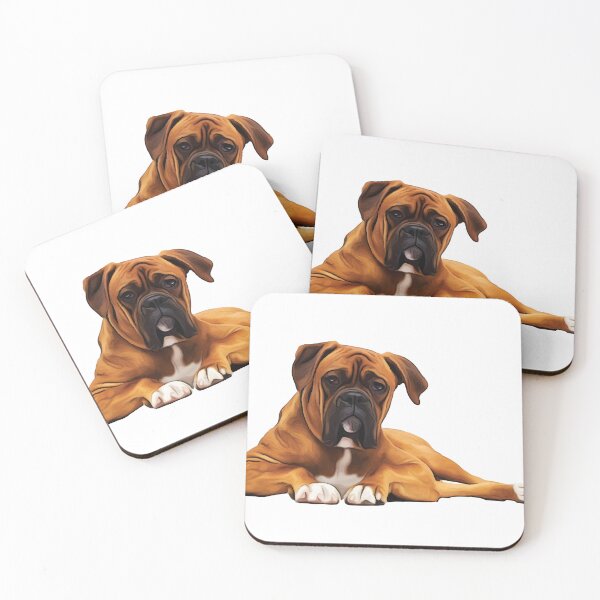 Item preview, Boxer Dog – Alert Expression Pet Portrait designed and sold by MarcVan.