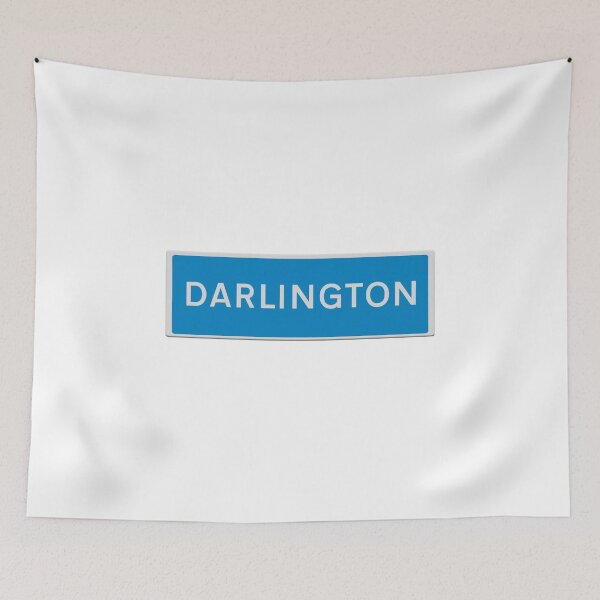 Item preview, Road sign for Darlington designed and sold by funkyworm.