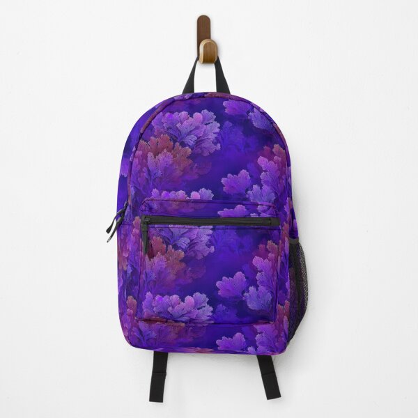 Item preview, Purple Coral Reef Pattern with Glowing Line Art Detail designed and sold by Art of Ngu.
