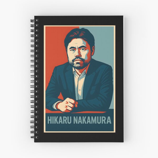 Item preview, Hikaru Nakamura - Pop Art Portrait designed and sold by GambitChess.