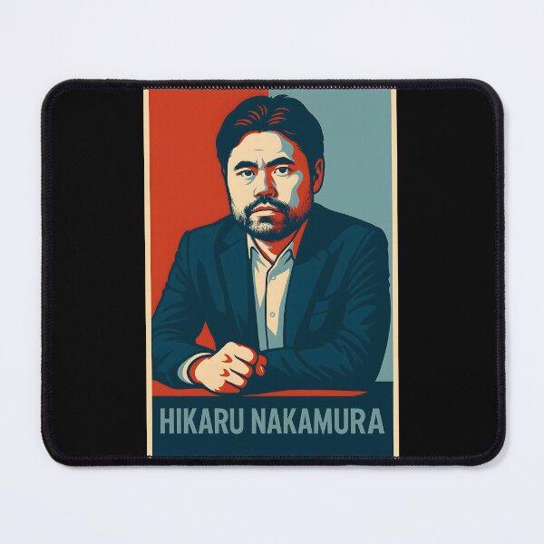 Item preview, Hikaru Nakamura - Pop Art Portrait designed and sold by GambitChess.