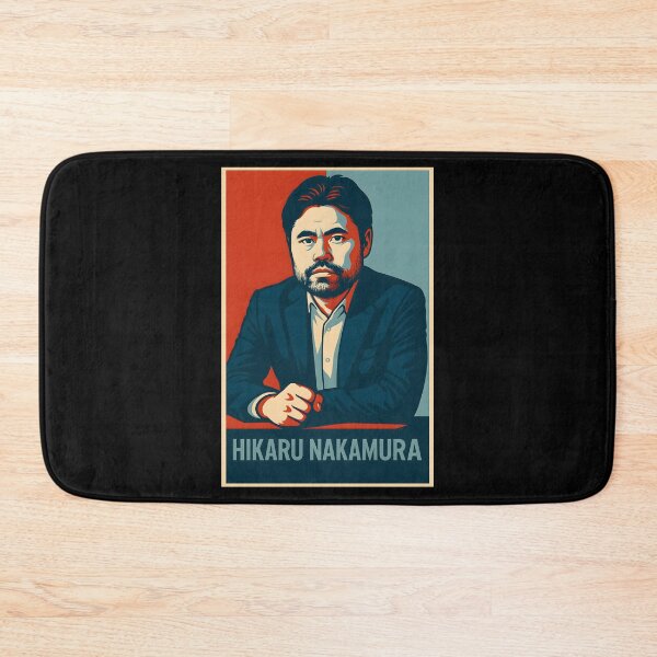 Item preview, Hikaru Nakamura - Pop Art Portrait designed and sold by GambitChess.