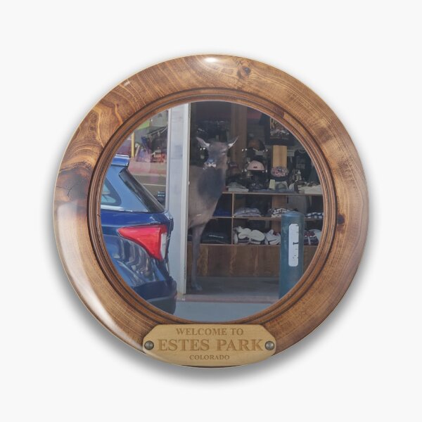 Item preview, Welcome To Estes Park - Elk in a Store designed and sold by The-RoseStudios.