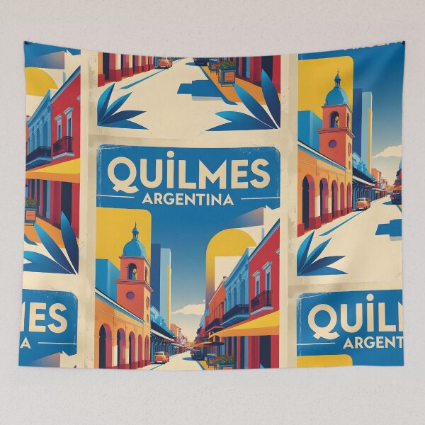 Item preview, Quilmes Argentina Vintage Travel Tourism 2 designed and sold by TravelersGems.
