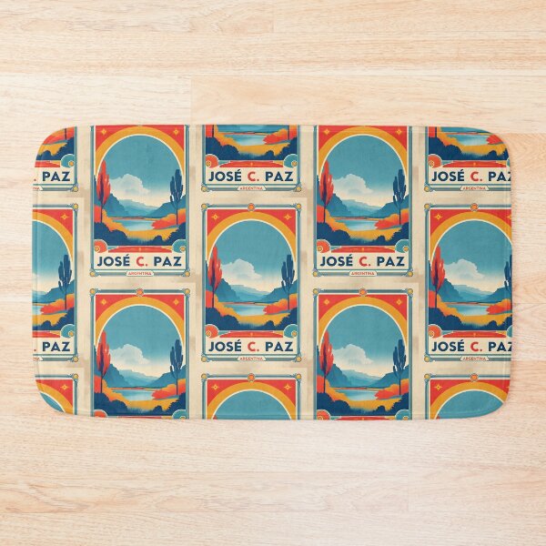 Item preview, Jose C Paz Argentina Vintage Travel Tourism designed and sold by TravelersGems.