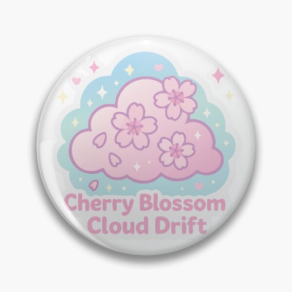 Item preview, Cherry Blossom Cloud Drift designed and sold by Cuckoo Parrot.