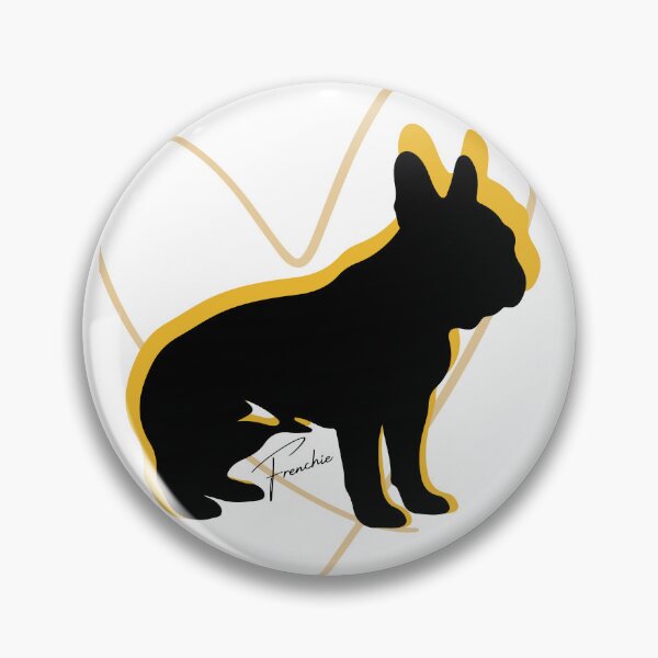 Item preview, Frenchie Black and Gold designed and sold by R-Angel-Shop.