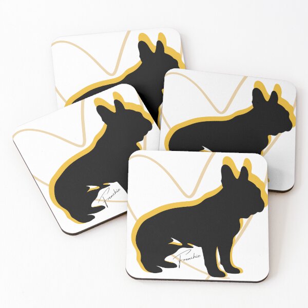Item preview, Frenchie Black and Gold designed and sold by R-Angel-Shop.