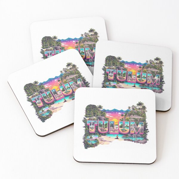 Item preview, TULUM Jungle Calm – Boho Beach Sticker designed and sold by Imaginarium of Chaos falcon88 .