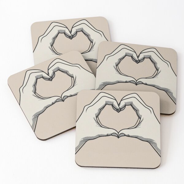 Item preview, Hands Forming a Heart – Minimal Love Line Art Design designed and sold by Creative Design Studio.