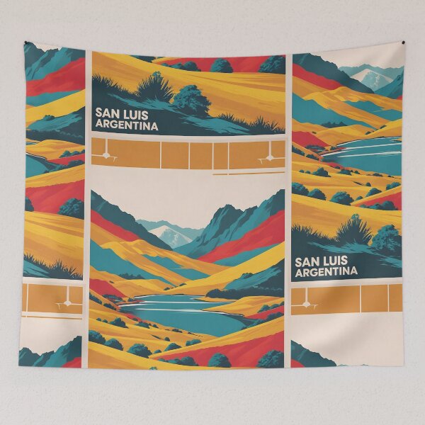 Item preview, Turismo de viajes vintage en San Luis, Argentina designed and sold by TravelersGems.