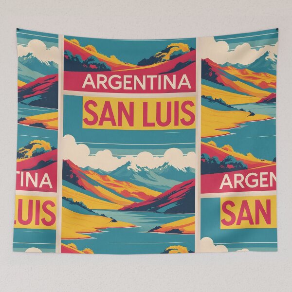 Item preview, San Luis Argentina Vintage Travel Turismo 2 designed and sold by TravelersGems.