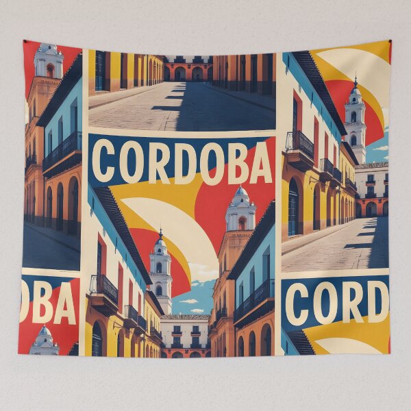 Item preview, Cordoba Argentina Vintage Travel Tourism 2 designed and sold by TravelersGems.