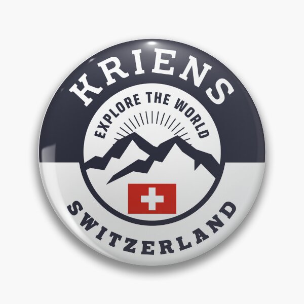 Item preview, Kriens Switzerland Black and White Crest designed and sold by World Designs.