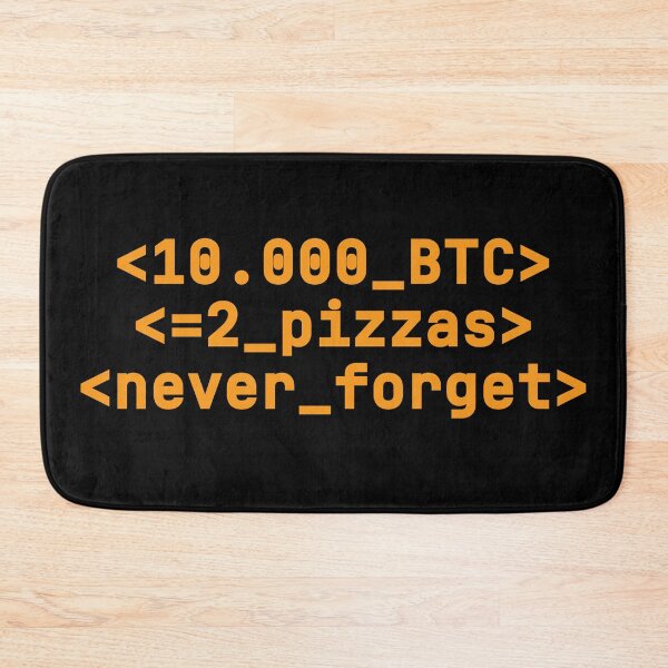 Item preview, Bitcoin Pizzaday - BTC Mindset Edition designed and sold by Silvernuit.