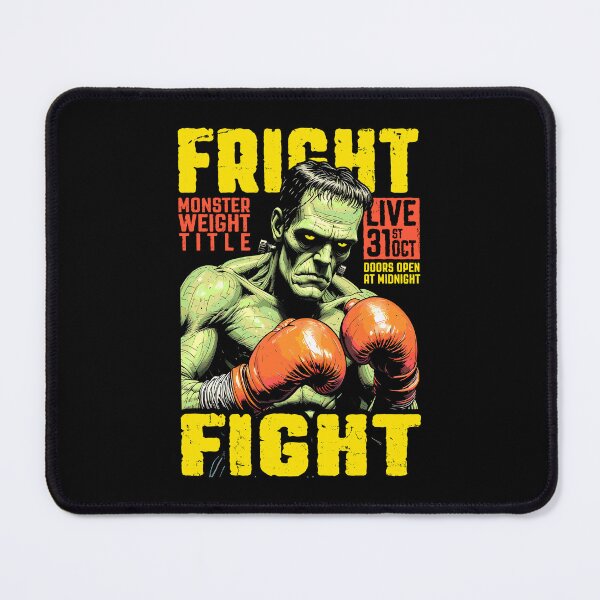 Item preview, Boxer Boxing Frankenstein Fright Fight Halloween Pugilism designed and sold by GrandeDuc.