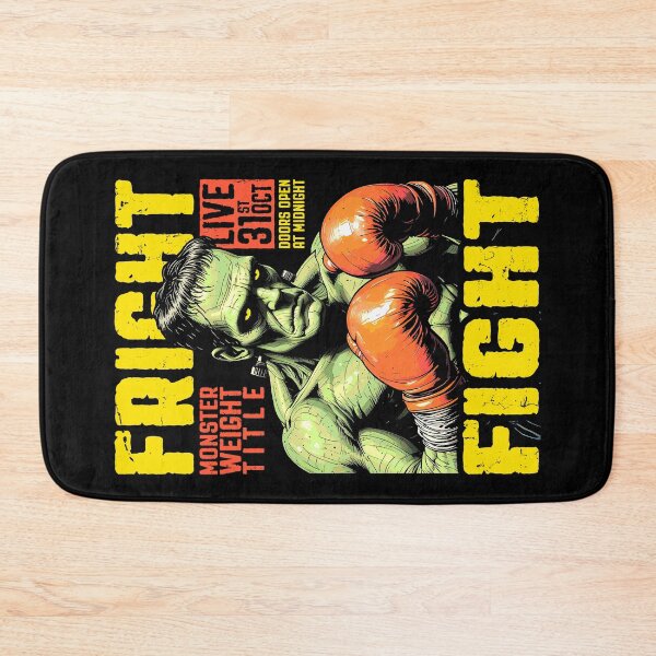 Item preview, Boxer Boxing Frankenstein Fright Fight Halloween Pugilism designed and sold by GrandeDuc.