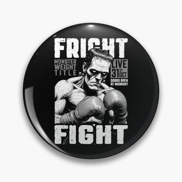 Item preview, Boxer Boxing Frankenstein Fright Fight Halloween Pugilism designed and sold by GrandeDuc.