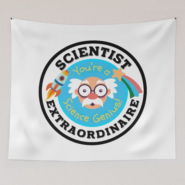 Item preview, Scientist Extraordinaire - You're a Science Genius. designed and sold by MPC-Mince-Pies.