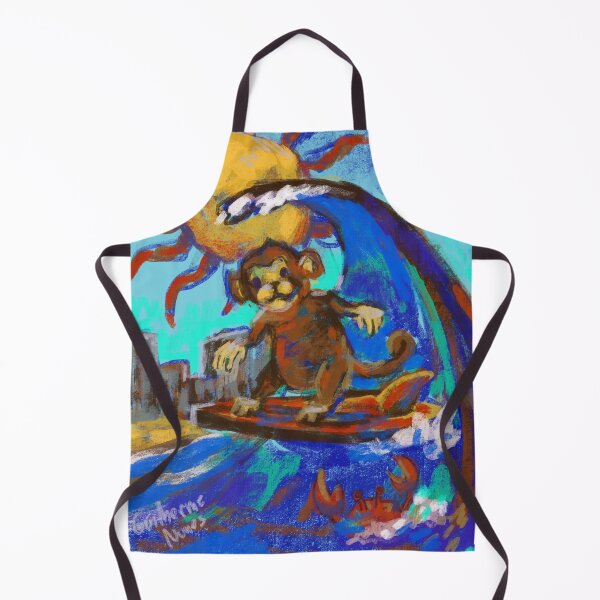 Item preview, surfing monkey designed and sold by guilhernunes.