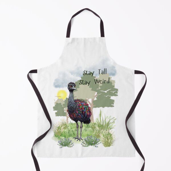 Item preview, COLOURFUL EMU STAY TALL STAY WEIRD designed and sold by AussieConcepts.