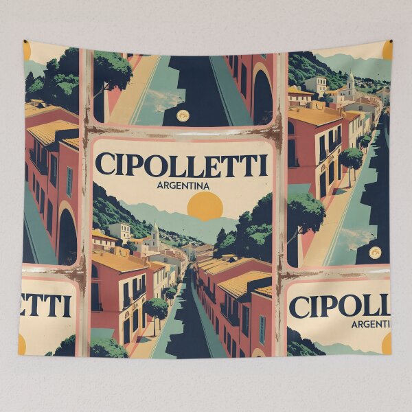 Item preview, Cipolletti Argentina Vintage Travel Tourism designed and sold by TravelersGems.