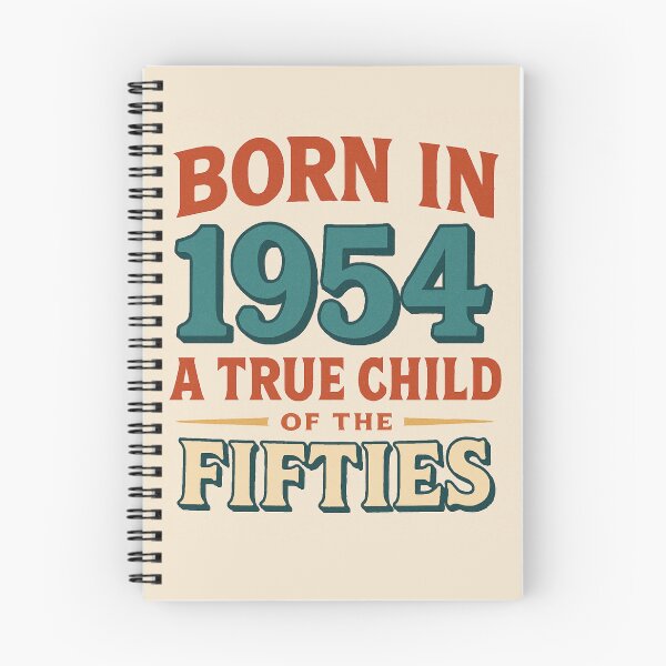 Item preview, Born in 1954 – A True Child of the Fifties designed and sold by TheWonkyEaselCo.