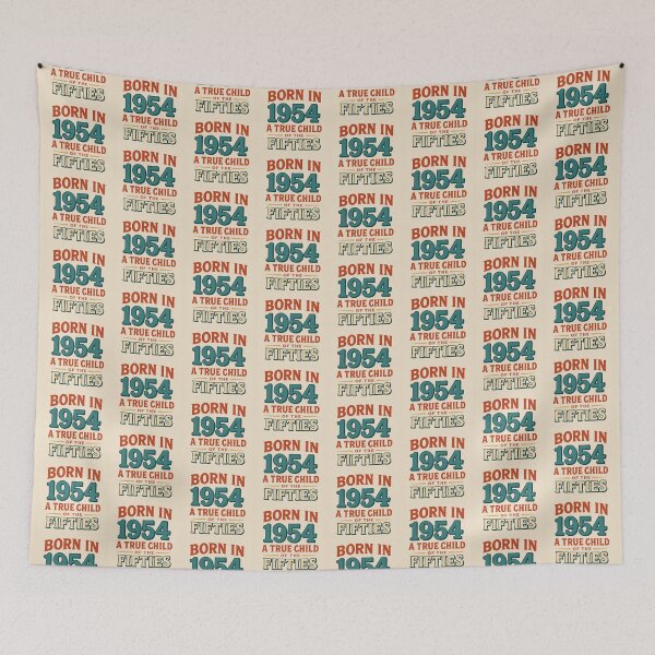 Item preview, Born in 1954 – A True Child of the Fifties designed and sold by TheWonkyEaselCo.