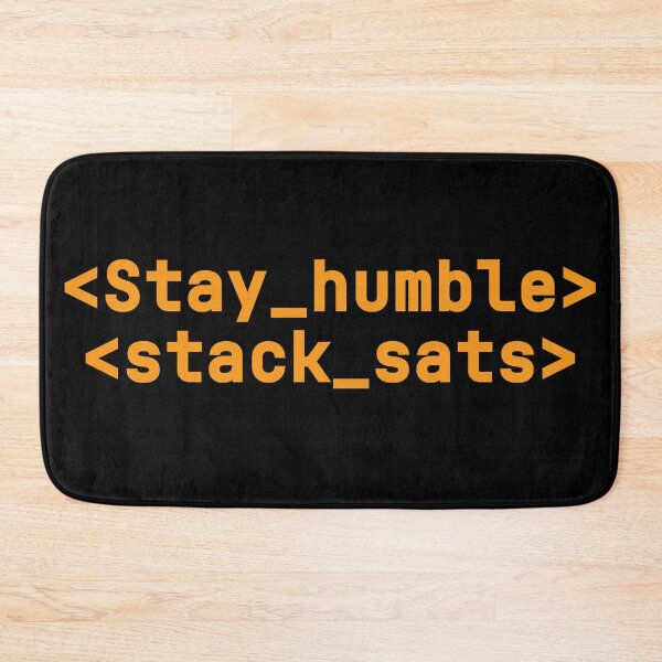 Item preview, Humble BTC - BTC Mindset Edition designed and sold by Silvernuit.
