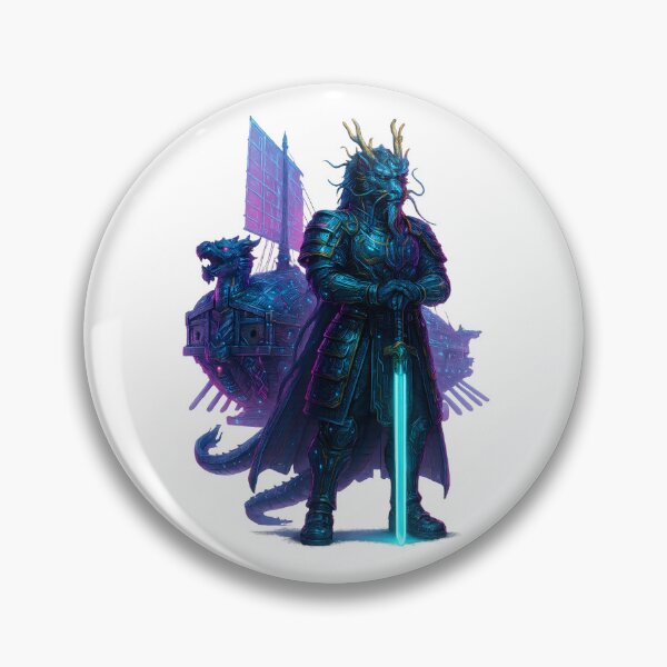 Item preview, Oriental Digital Art Cyberpunk Dragon General designed and sold by JoseOn2200.