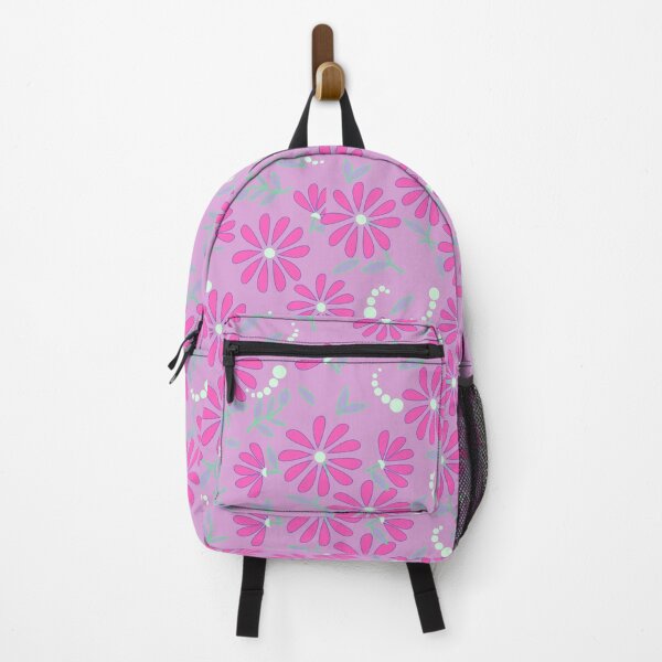 Item preview, Springtime Daisies – Electric Pink on Lavender Field designed and sold by sutejarao.