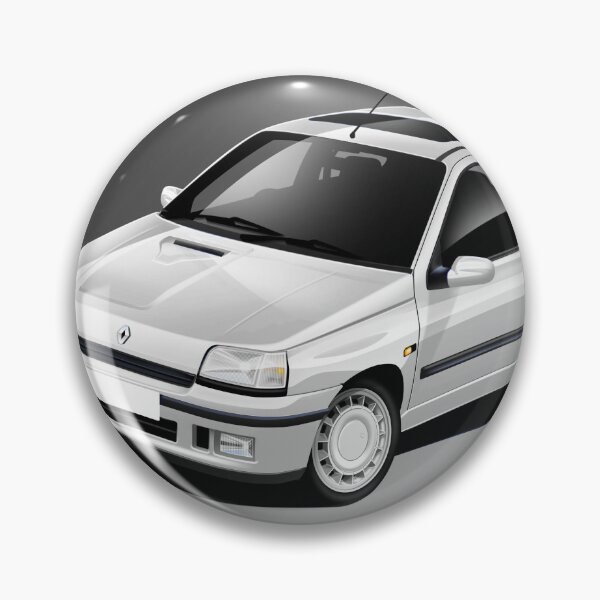 Item preview, Clio 16V Illustration - White designed and sold by RJWautographics.