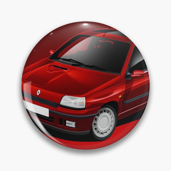 Item preview, Clio 16V Illustration - RED designed and sold by RJWautographics.