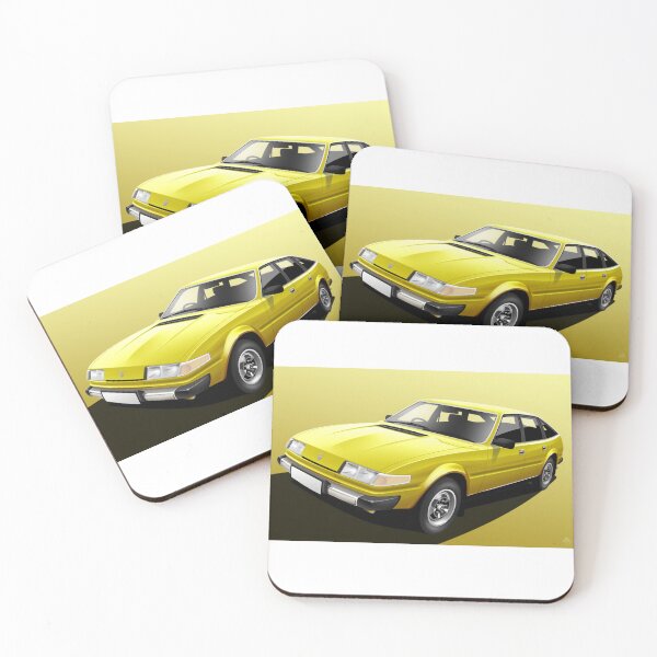Item preview, Rover SD1 3500 - Yellow designed and sold by RJWautographics.