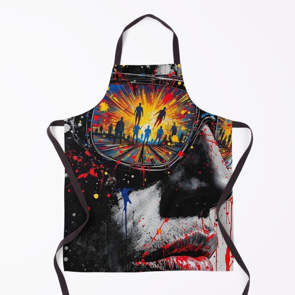 Item preview, Man with Glasses in a Urban Style, Paint drop designed and sold by Erlin Rudho.