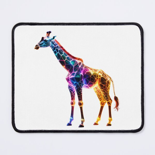 Item preview, Colorful Glassy Giraffe designed and sold by GloriousArtSKD.