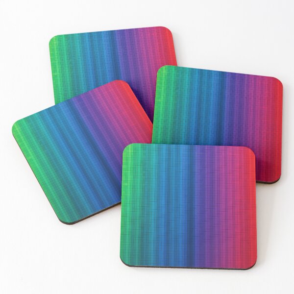 Item preview, Play of colors of digital squares designed and sold by Sigtrix.