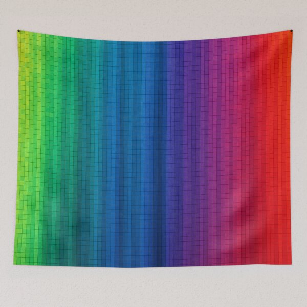 Item preview, Play of colors of digital squares designed and sold by Sigtrix.