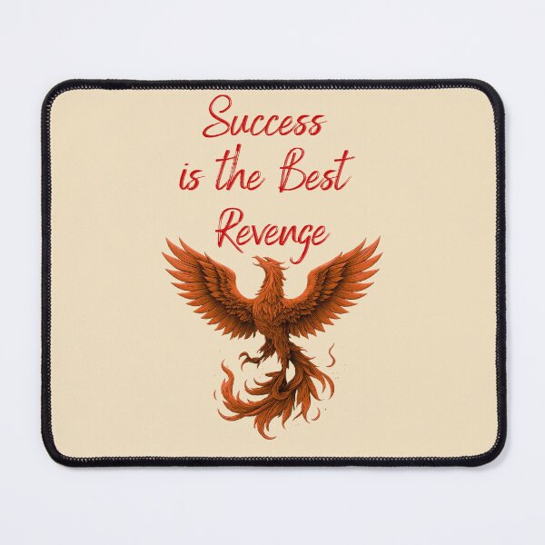 Item preview, Success is the Best Revenge – Phoenix Rising Motivational Shirt designed and sold by Lunaria Arts.