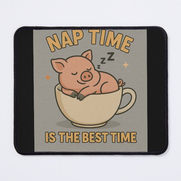 Item preview, Pig Nap Time Teacup designed and sold by CL7-Graphics.