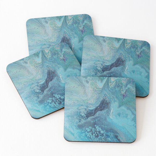 Item preview, Rip Tide - Paint Pour Art designed and sold by Lulu's Empourium.